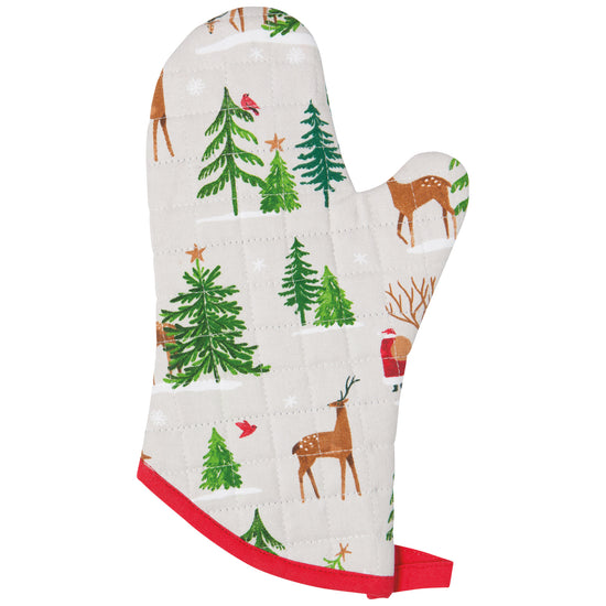 now designs Santa's Reindeer Chef Mitt