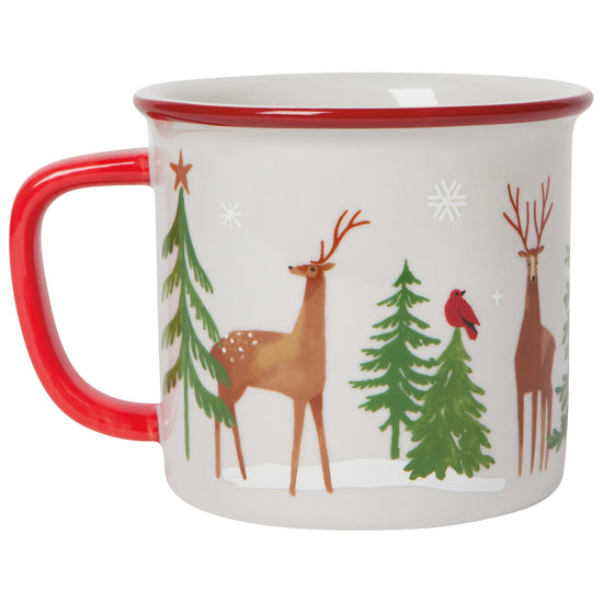 Now Designs Santa's Reindeer Heritage Mug