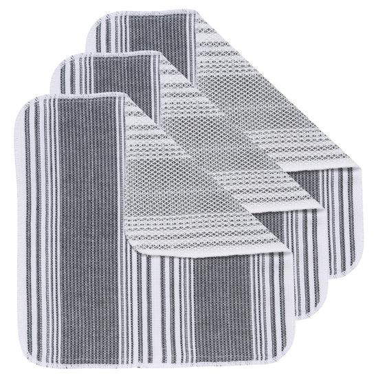 now designs Scrub-It Dishcloths Black Set of 3