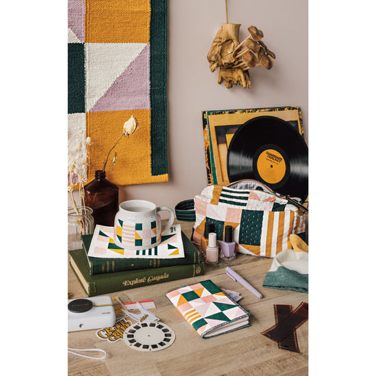 Now Designs Sequence Printed Fabric Cover Notebook