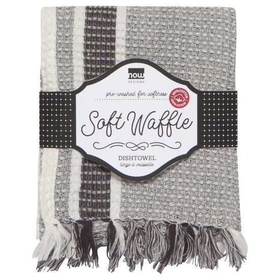 Now Designs Shadow Heirloom Soft Waffle Dishtowel