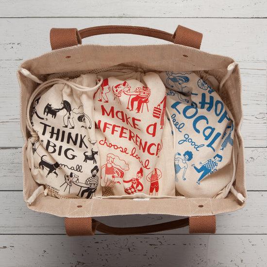 Now Designs Shop Local Produce Bags Set Of 3