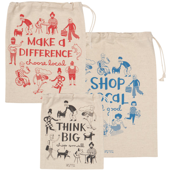 now designs Shop Local Produce Bags Set of 3
