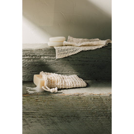 Now Designs Sisal Scrub Bag And Soap Set