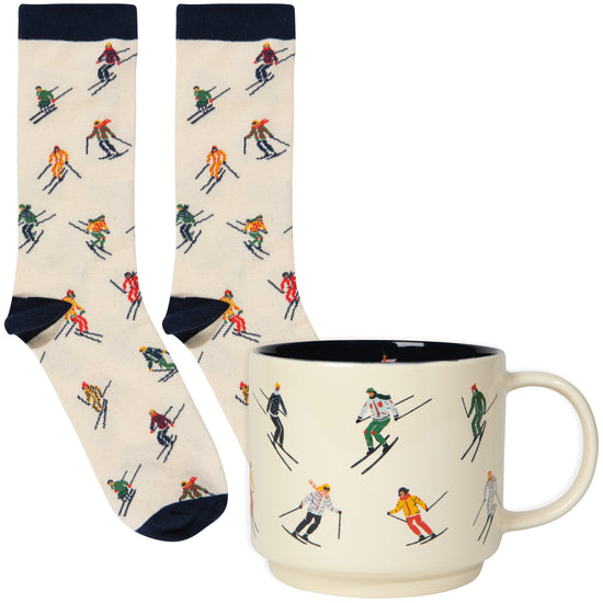 now designs Ski Ya Later Mug and Socks Set