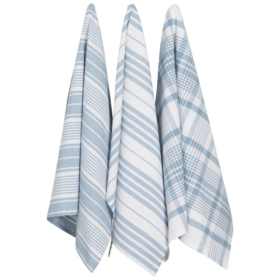 now designs Slate Blue Jumbo Dishtowels Set of 3