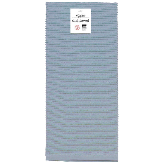 Now Designs Slate Blue Ripple Dishtowel