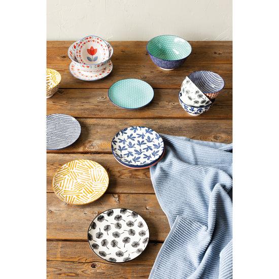 Now Designs Slate Blue Ripple Dishtowel
