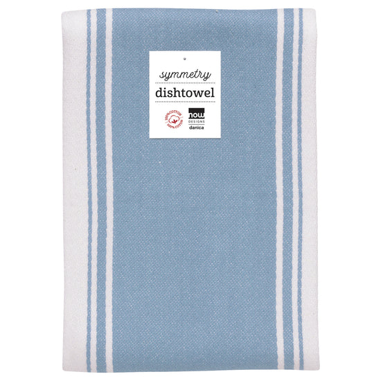 Now Designs Slate Blue Symmetry Dishtowel