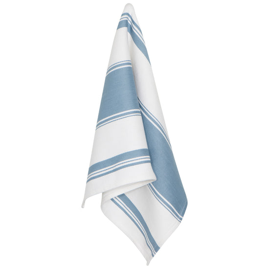 now designs Slate Blue Symmetry Dishtowel