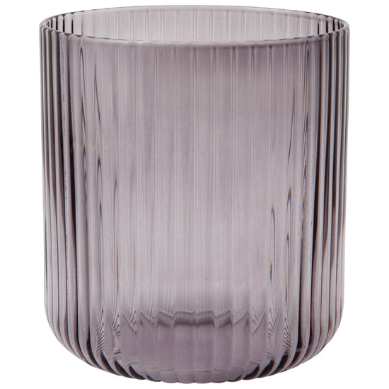 now designs Smoke Short Fluted Tumbler