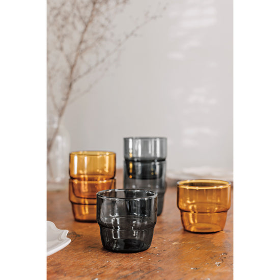 Now Designs Smoke Stacked Water Tumbler