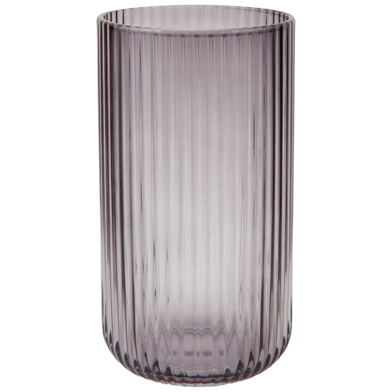 now designs Smoke Tall Fluted Tumbler