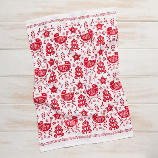 Now Designs Snowbird Printed Dishtowel