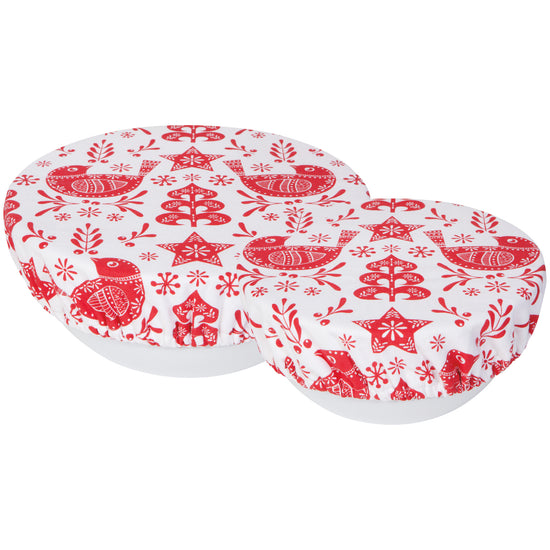 now designs Snowbird Save It Bowl Covers Set of 2