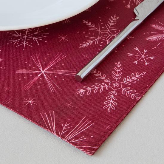Now Designs Snowflakes Christmas Placemat