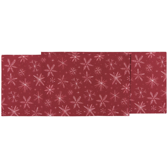 now designs Snowflakes Christmas Runner
