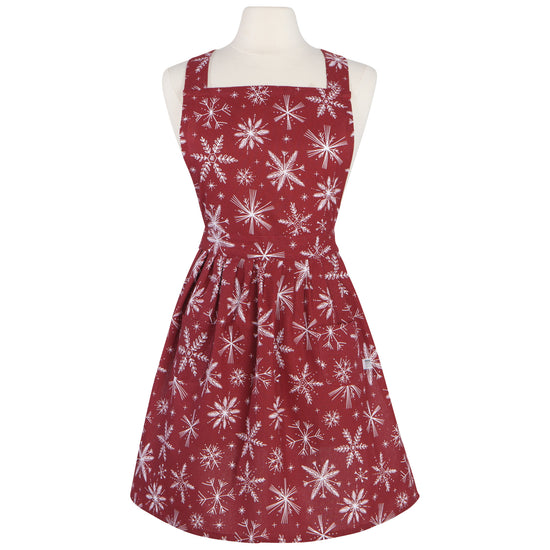 now designs Snowflakes Classic Apron