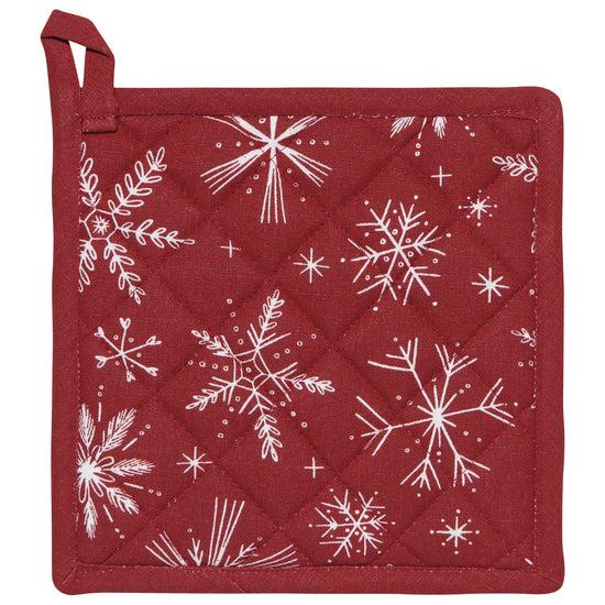 Now Designs Snowflakes Classic Christmas Potholder