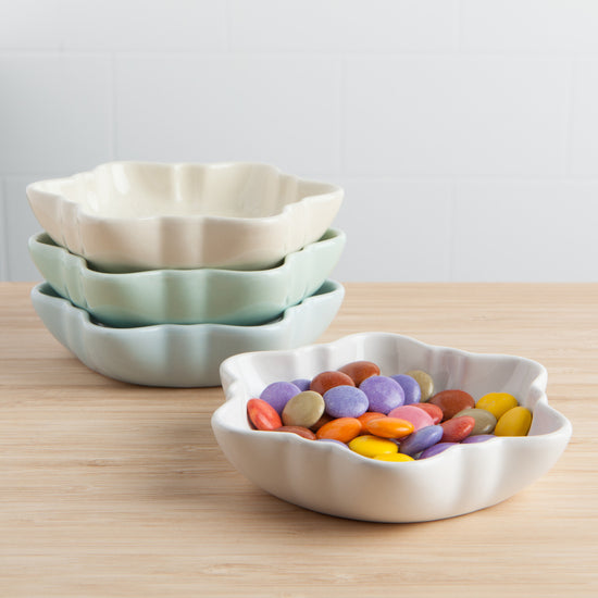 Now Designs Snowflakes Dipping Dish Set Of 4