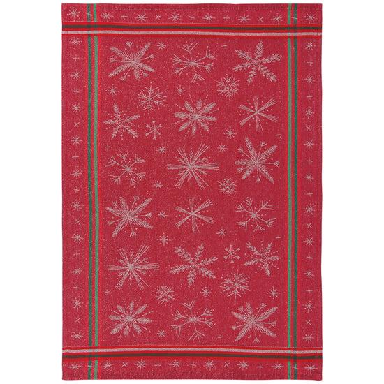 now designs Snowflakes Jacquard Dishtowel