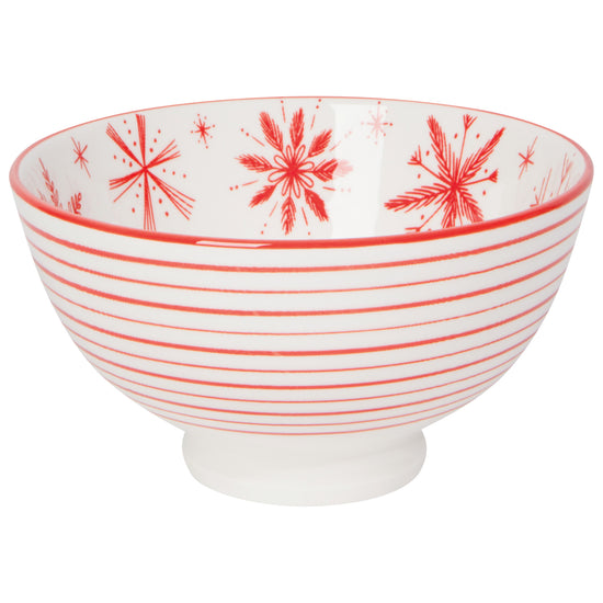 now designs Snowflakes Stamped Bowl 4 Inch