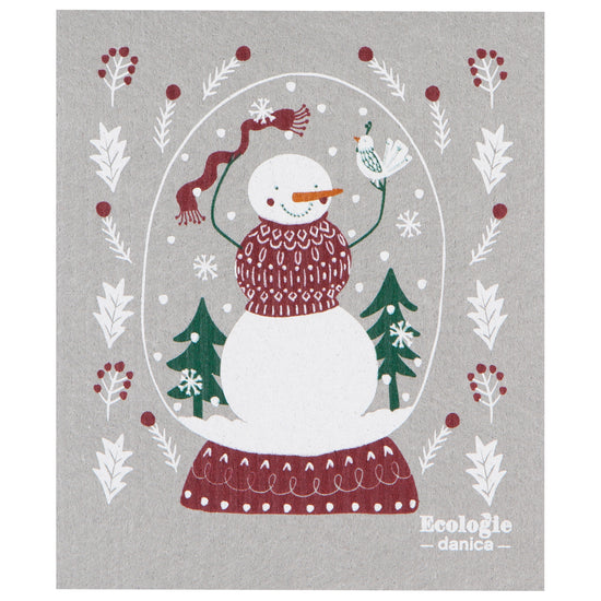 now designs Snowfolk Swedish Sponge Cloth