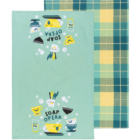 now designs Soap Opera Dishtowels Set of 2