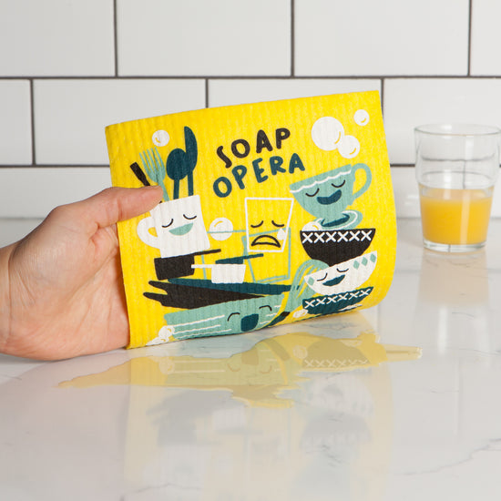 Now Designs Soap Opera Swedish Sponge Cloth