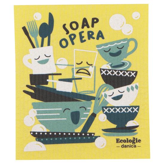 now designs Soap Opera Swedish Sponge Cloth