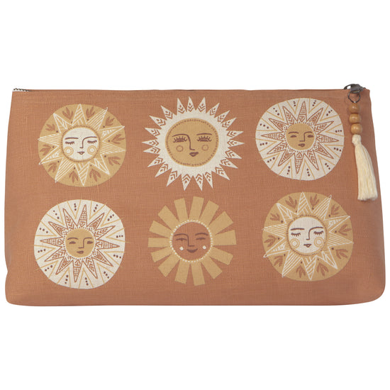 Now Designs Soleil Linen Cosmetic Bag Large