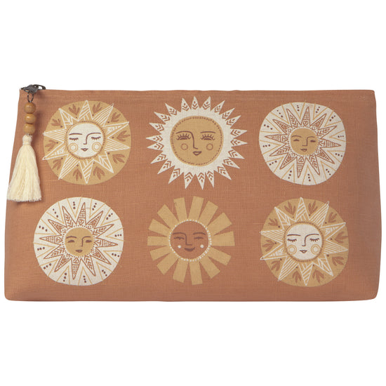 Now Designs Soleil Linen Cosmetic Bag Large