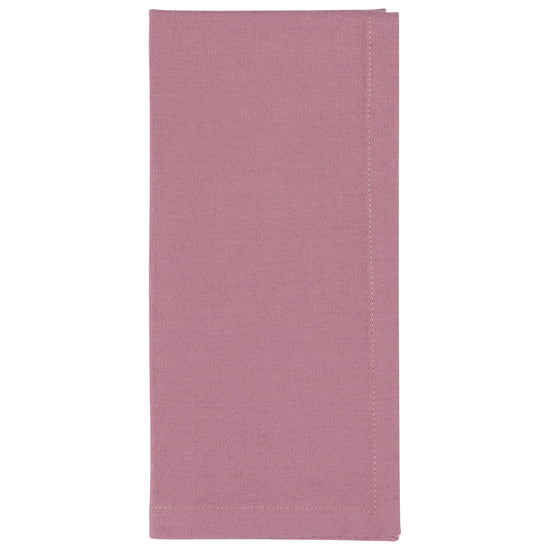 Now Designs Spectrum Cotton Napkins Mauve Set Of 4