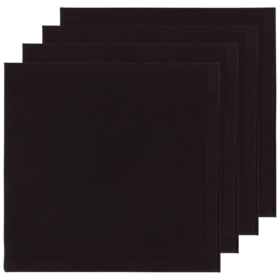 now designs Spectrum Napkin Black Set of 4