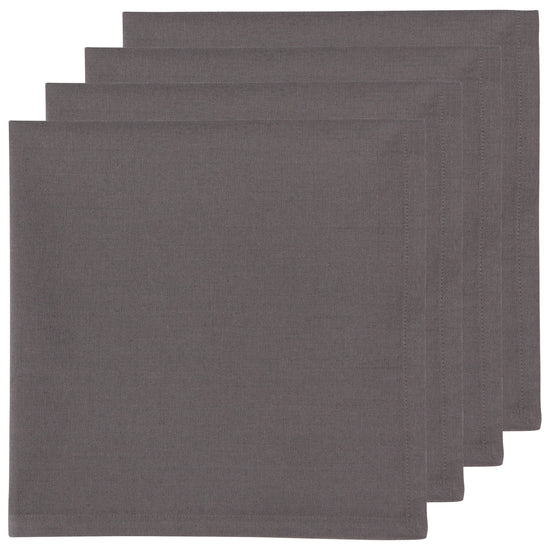 now designs Spectrum Napkin Charcoal Set of 4