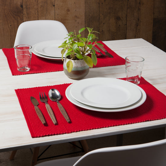 Now Designs Spectrum Placemat Chili Red