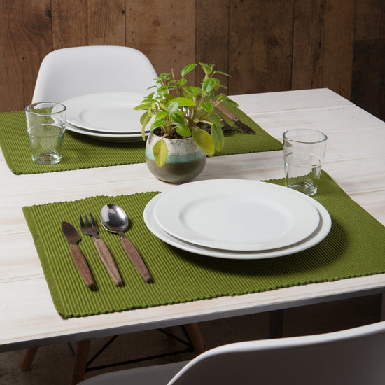 Now Designs Spectrum Placemat Fir Green