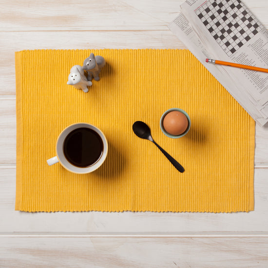 Now Designs Spectrum Placemat Honey Yellow
