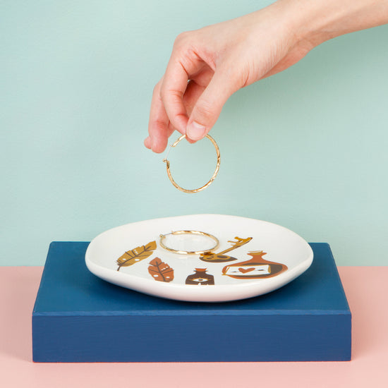 Now Designs Spellbound Shaped Stonware Dish