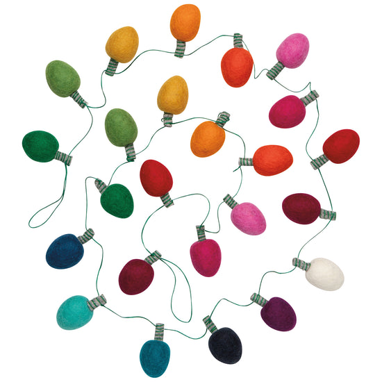 Now Designs Spirits Bright Christmas Felt Garland