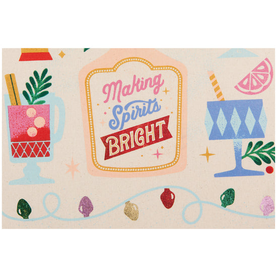 Now Designs Spirits Bright Decorative Dishtowel