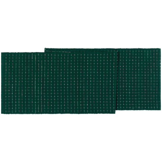 now designs Spruce Silver Cotton Rib Runner