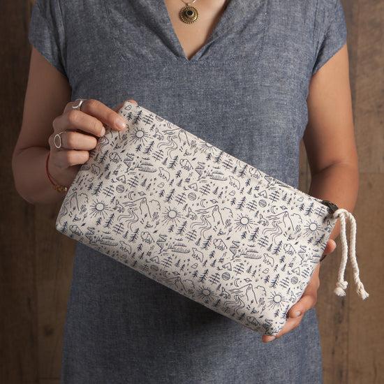 Now Designs Stay Wild Cosmetic Bag Large