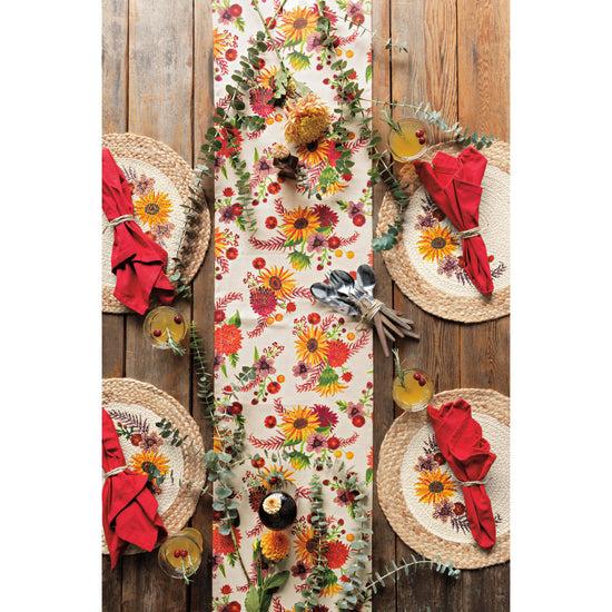 Now Designs Sunflower Splendor Braided Placemat