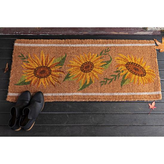 Now Designs Sunflower Splendor Estate Doormat