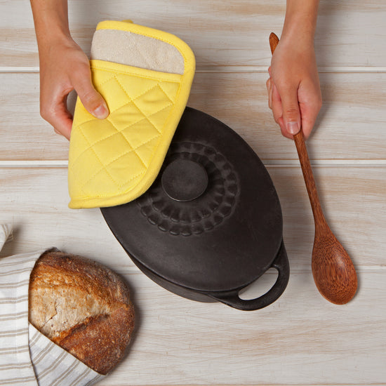 Now Designs Superior Potholder Lemon Yellow