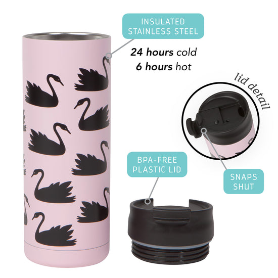 Now Designs Swan Lake Travel Mug