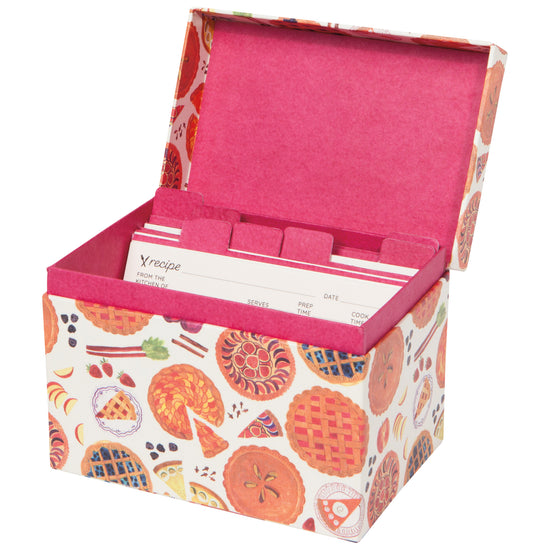 Now Designs Sweet As Pie Recipe Card Box