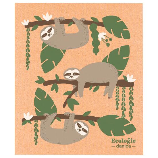 now designs Sybil Sloth Swedish Sponge Cloth