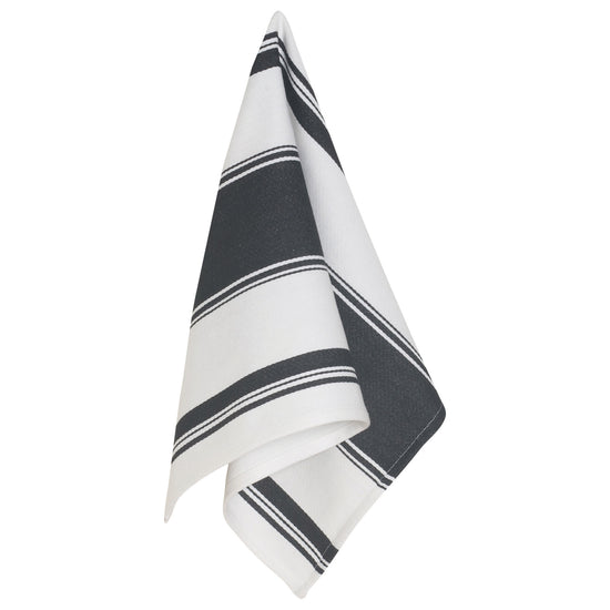 now designs Symmetry Dishtowel Black Set of 2